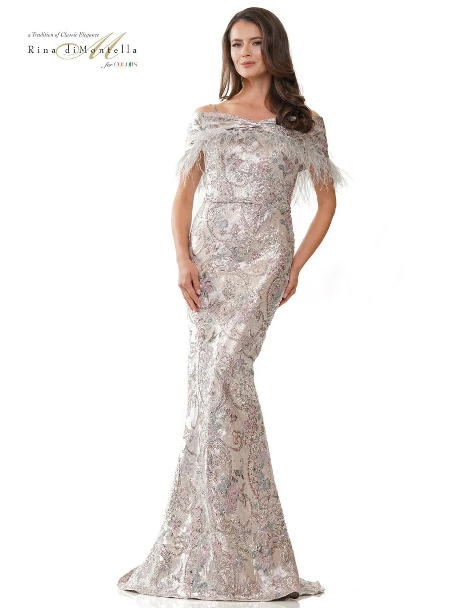 Rina di Montella Dress RD2916 sold by Terry costa