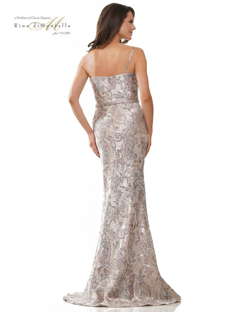 Rina di Montella Dress RD2916 sold by Terry costa product image thumbnail 2