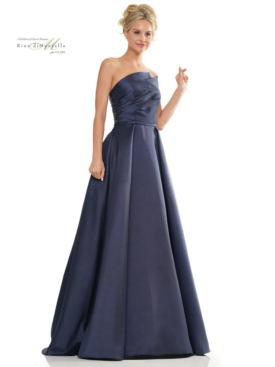 Rina di Montella Dress RD2981 sold by Terry costa product image thumbnail 3