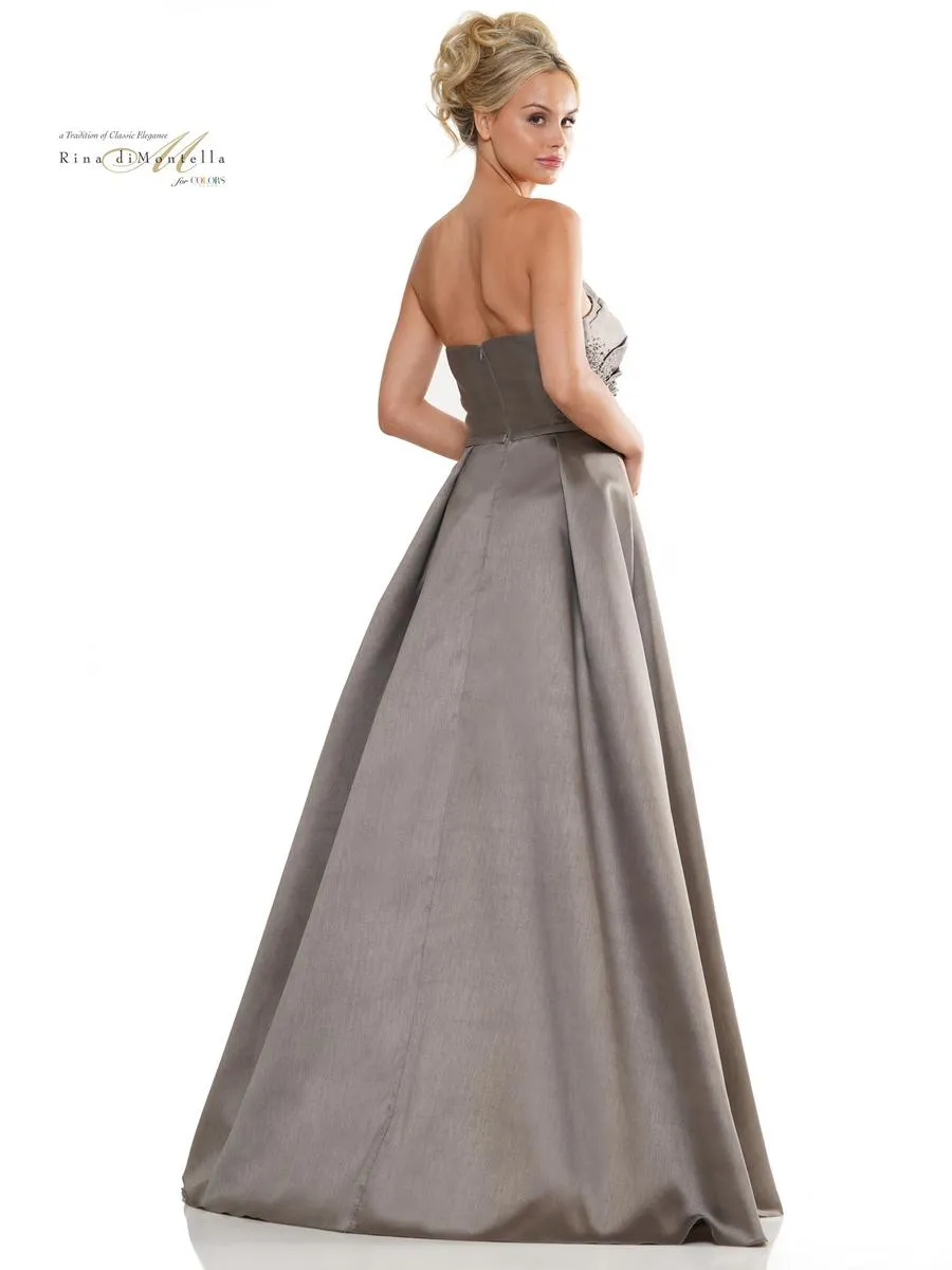 Rina di Montella Dress RD2981 sold by Terry costa product image thumbnail 2