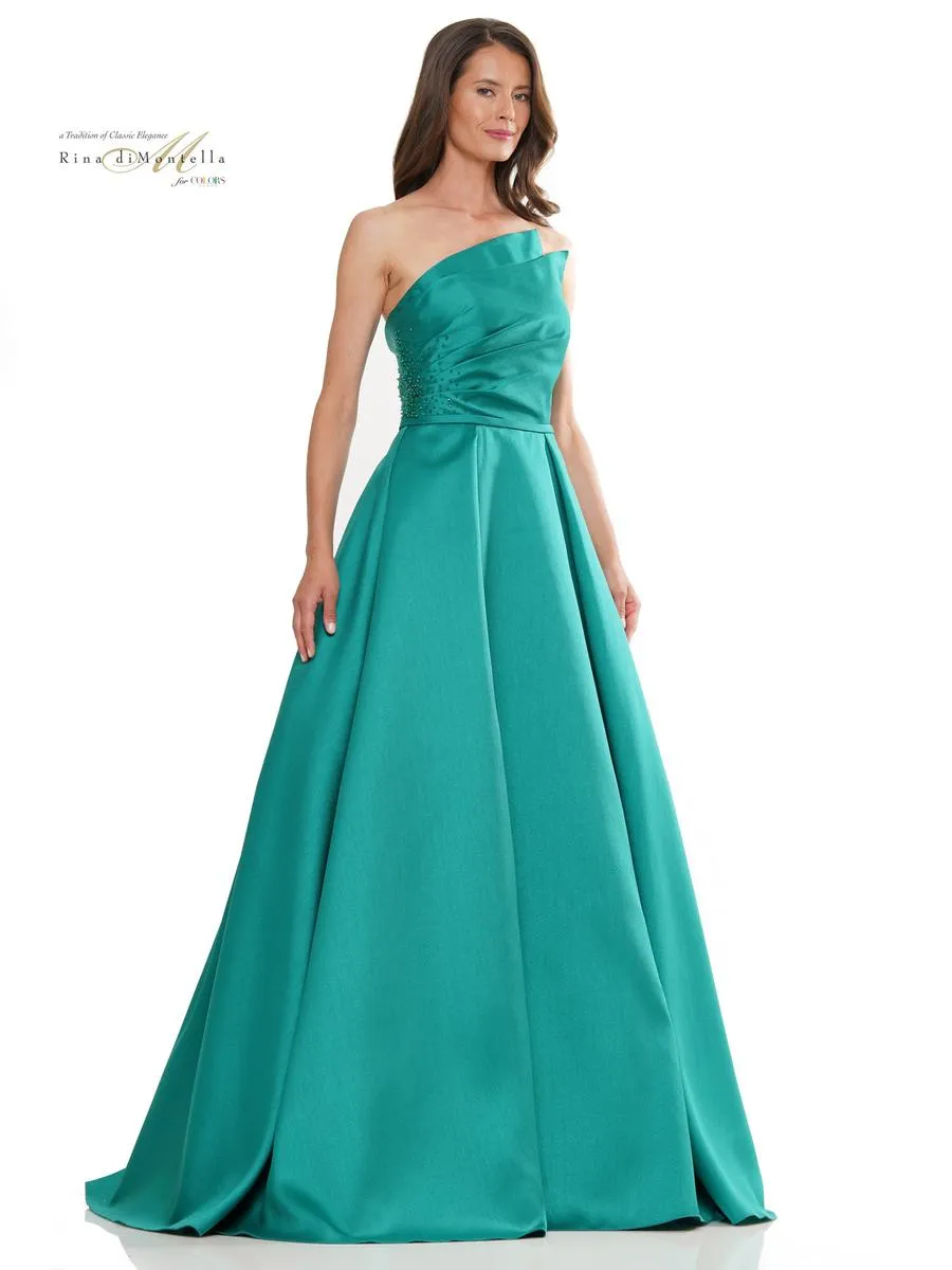Rina di Montella Dress RD2981 sold by Terry costa product image thumbnail 4