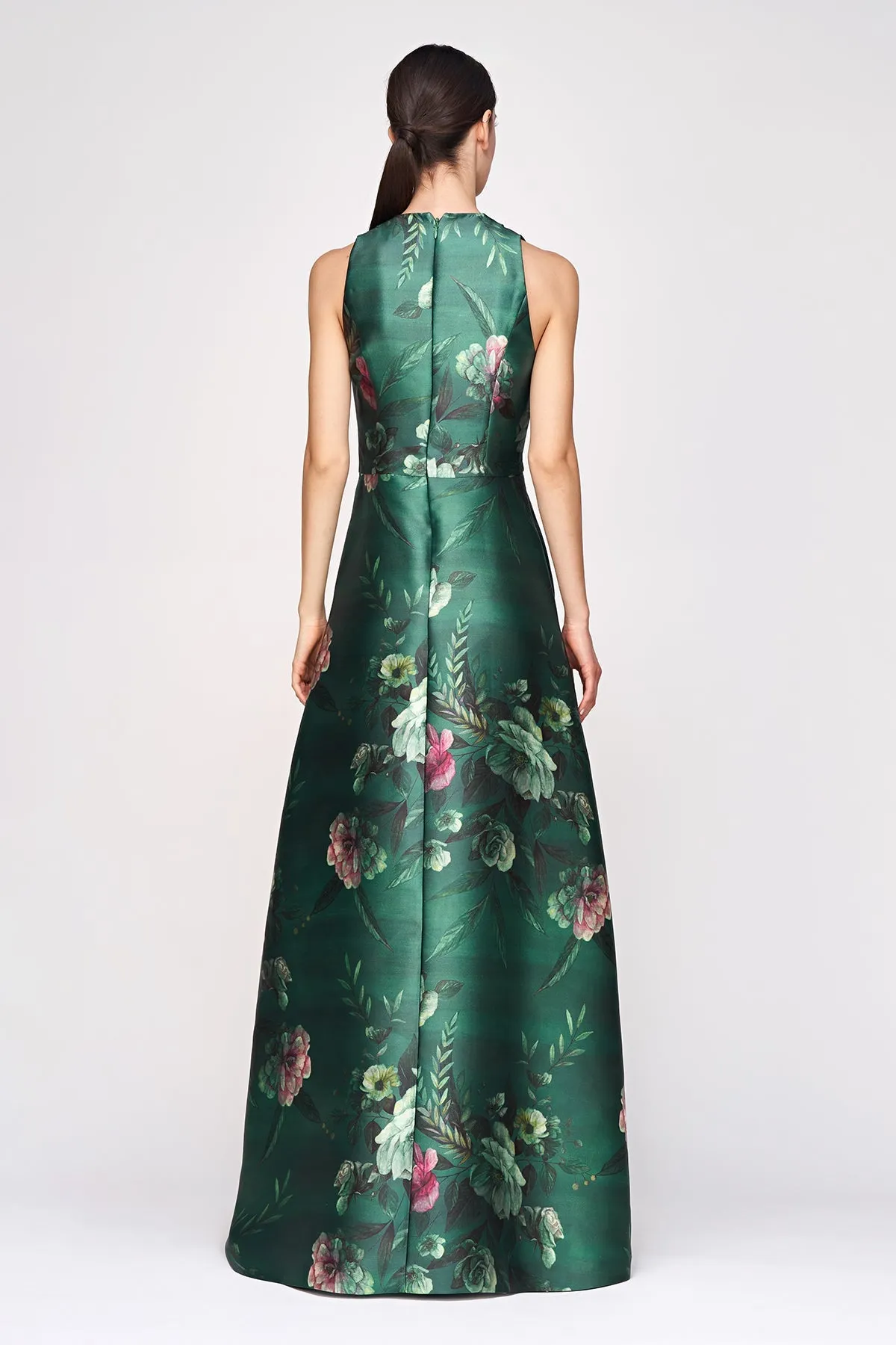 Kay Unger N-Neck Floral "Rosalind" Evening Dress 55112449 sold by Terry costa product image thumbnail 2