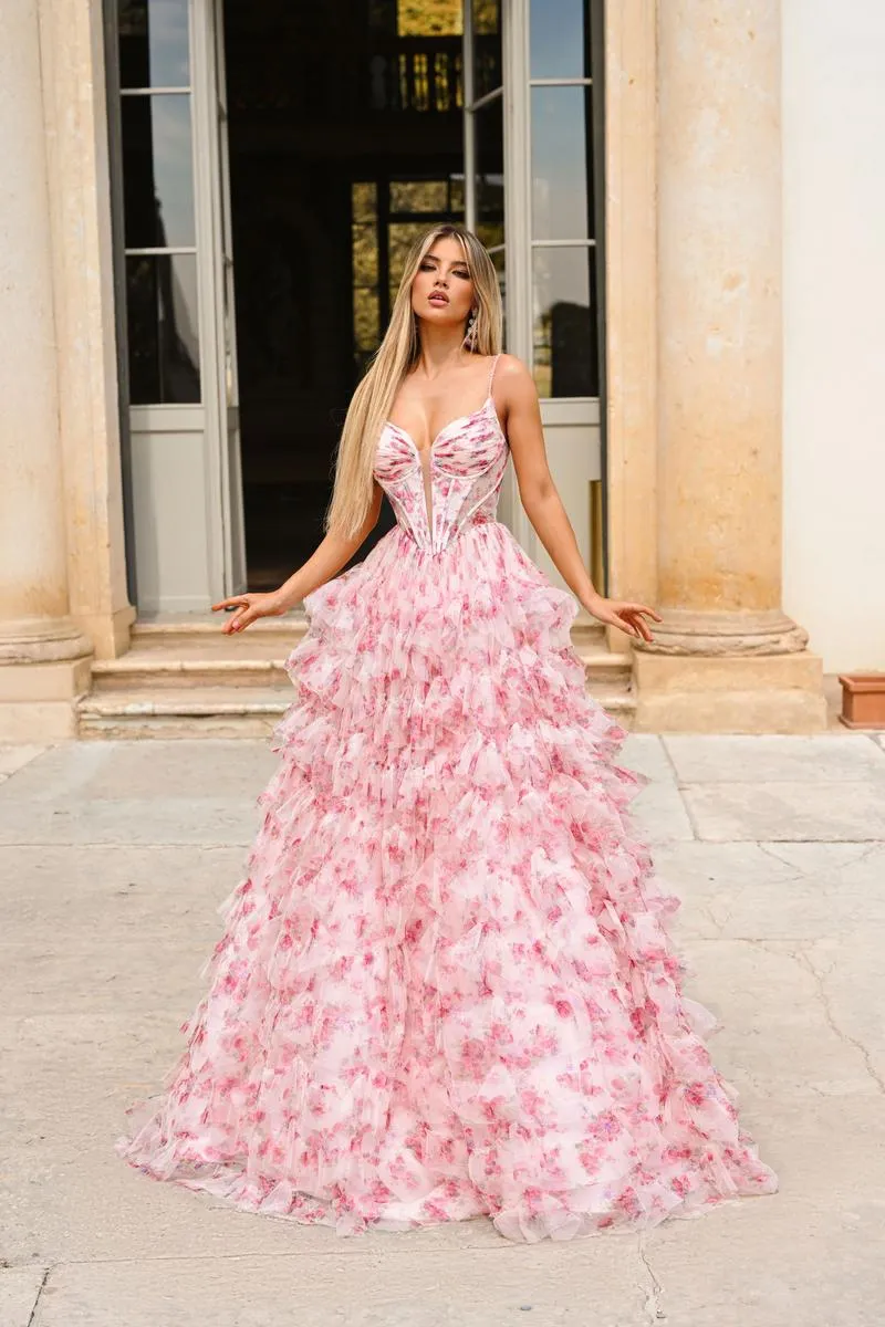Alyce Prom Dress 61866 sold by Terry costa product image thumbnail 2