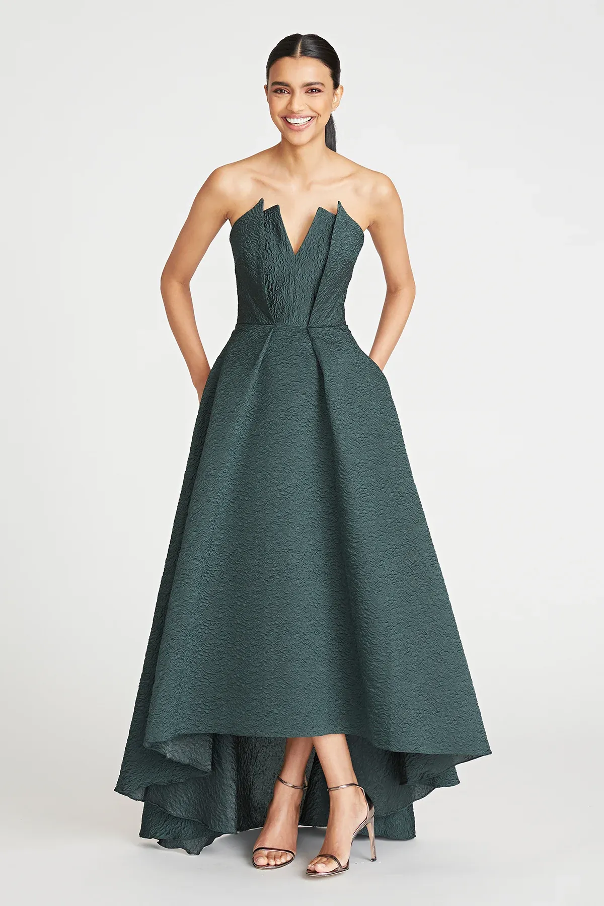 Theia Imogen Strapless Gown 8817955 sold by Terry costa product image thumbnail 3