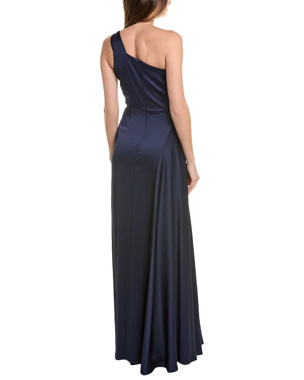 Teri Jon Hammered Satin Evening Gown 239012 sold by Terry costa product image thumbnail 2