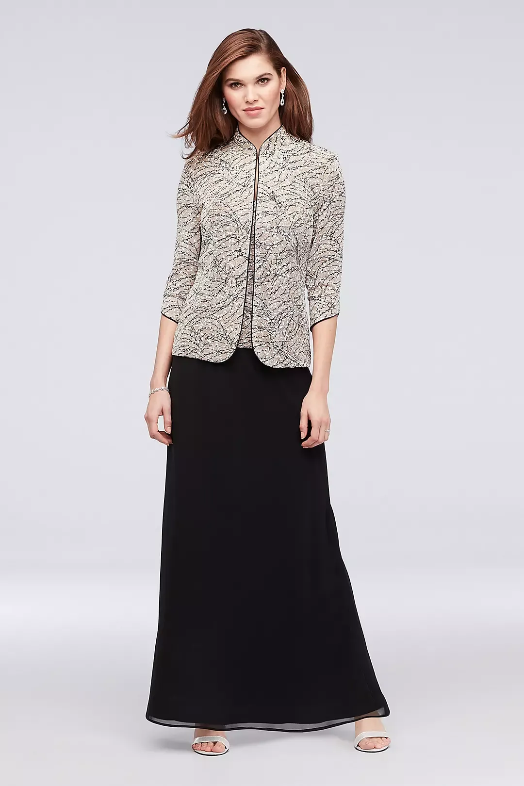 Alex Evenings Chiffon Skirt 36527 sold by Terry costa product image thumbnail 4