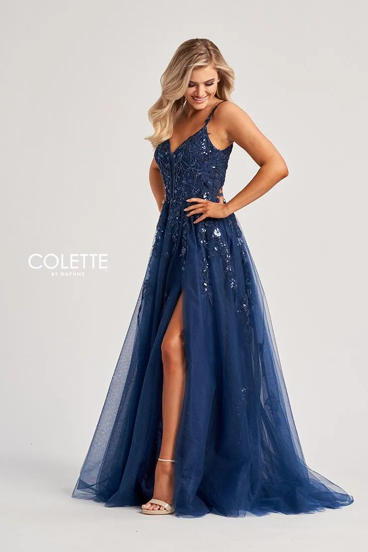 Colette by Daphne Dress CL8060 sold by Terry costa product image thumbnail 4