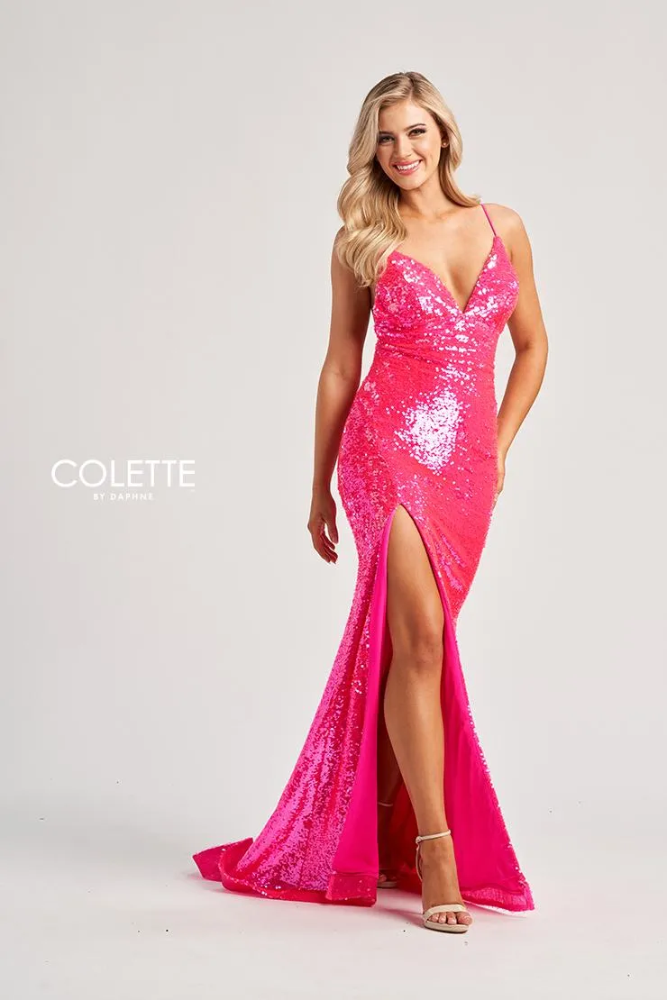 Colette by Daphne Dress CL8070 sold by Terry costa product image thumbnail 4