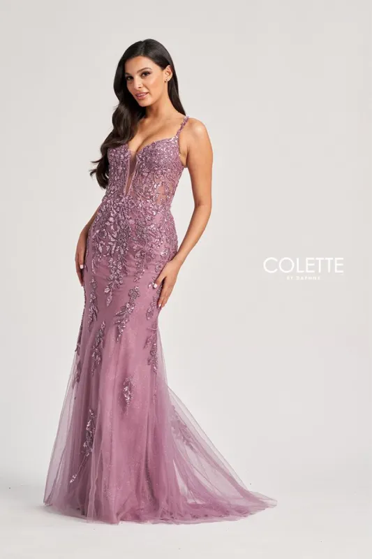 Colette by Daphne Dress CL8210 sold by Terry costa