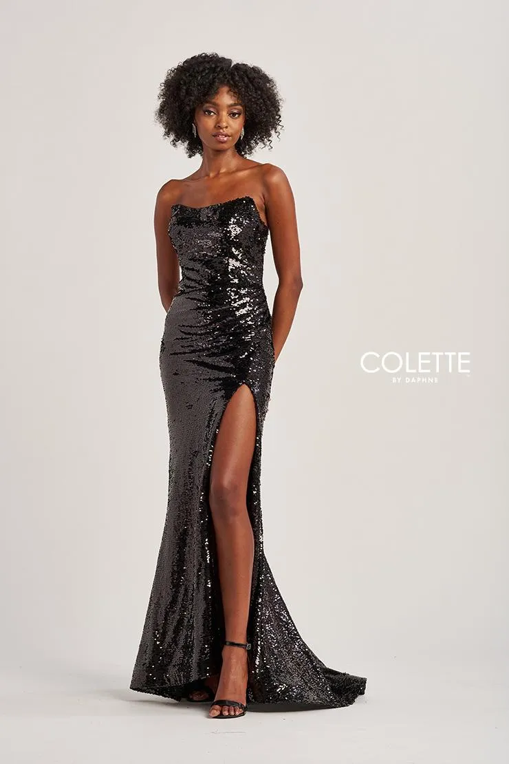 Colette by Daphne Dress CL8300 sold by Terry costa product image thumbnail 3