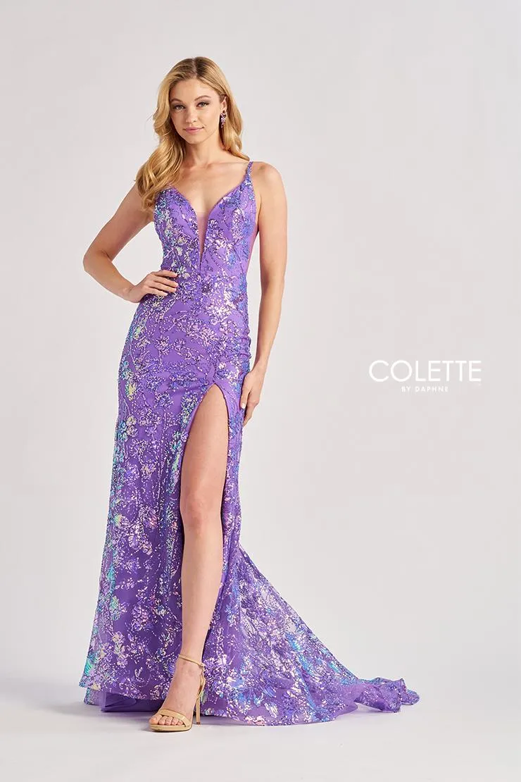 Colette by Daphne Dress CL8430 sold by Terry costa product image thumbnail 4