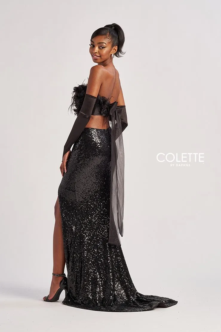 Colette by Daphne Dress CL8450 sold by Terry costa product image thumbnail 2
