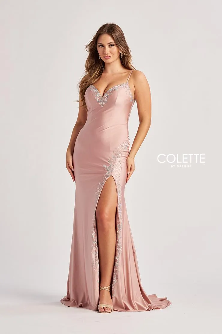 Colette by Daphne Dress CL8485 sold by Terry costa product image thumbnail 4