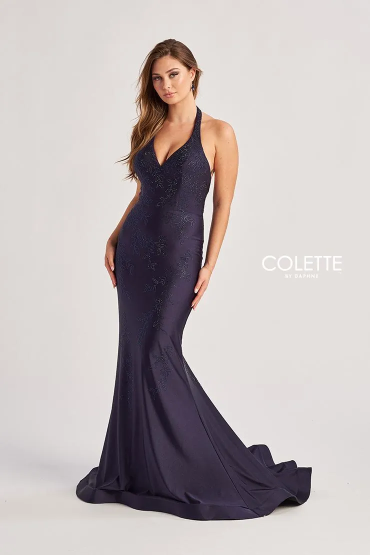 Colette by Daphne Dress CL8580 sold by Terry costa product image thumbnail 3