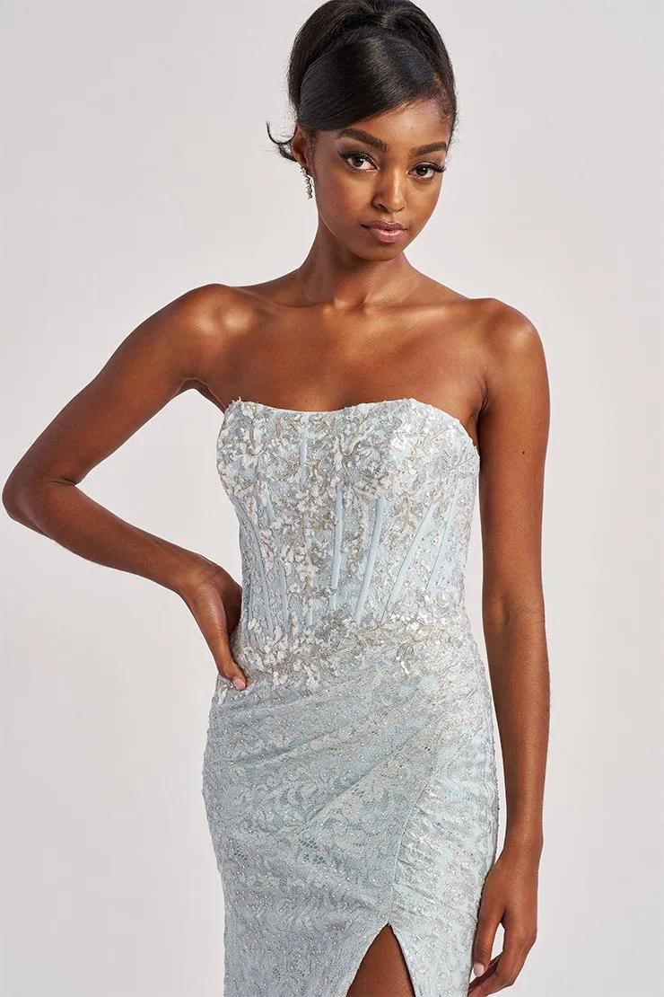 Colette by Daphne Dress CL8595 sold by Terry costa product image thumbnail 5