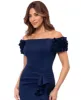 Xscape Evenings Floral Off the Shoulder Dress 6341X sold by Terry costa