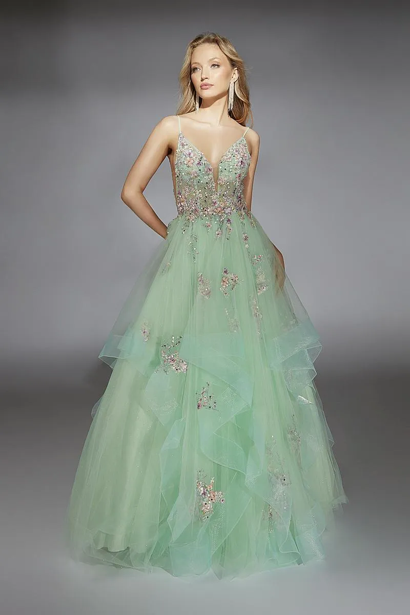 Alyce Prom Dress 61735 sold by Terry costa product image thumbnail 4