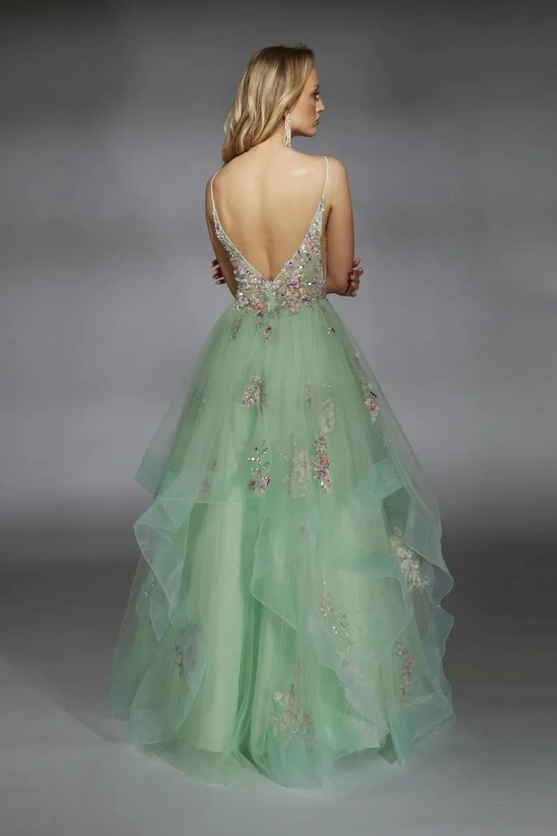 Alyce Prom Dress 61735 sold by Terry costa product image thumbnail 2