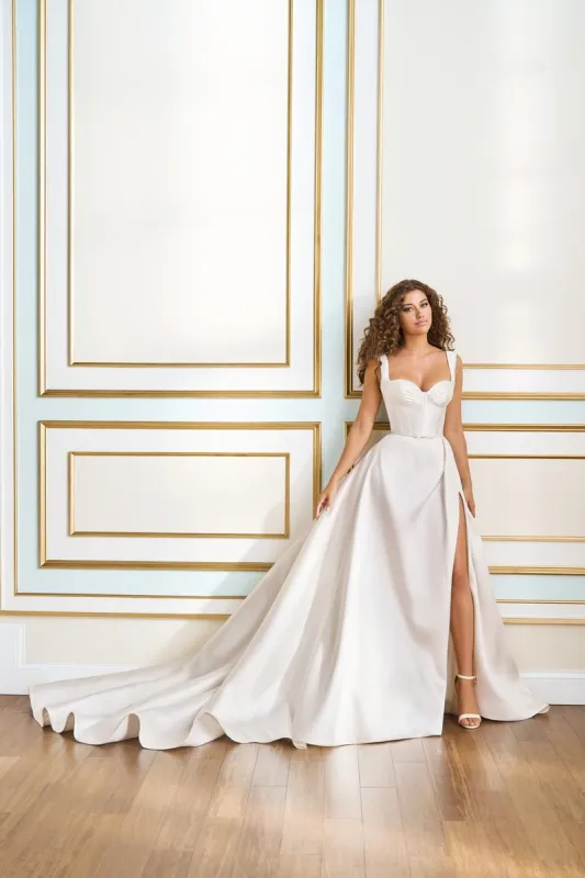 Martin Thornburg "Violet" Bridal Gown MT9117MKD made by Mon Cheri