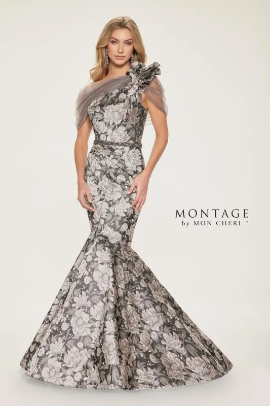 Montage by Mon Cheri Dress M853 sold by Terry costa