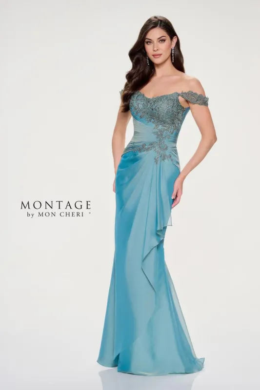 Montage by Mon Cheri Dress M843 sold by Terry costa