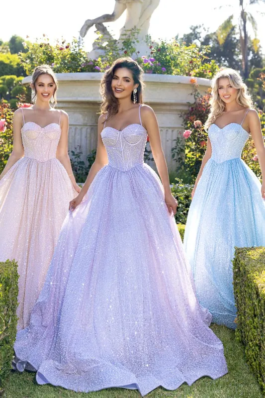 Portia & Scarlett Sparkle Ballgown Prom Dress PS25308 sold by Terry costa