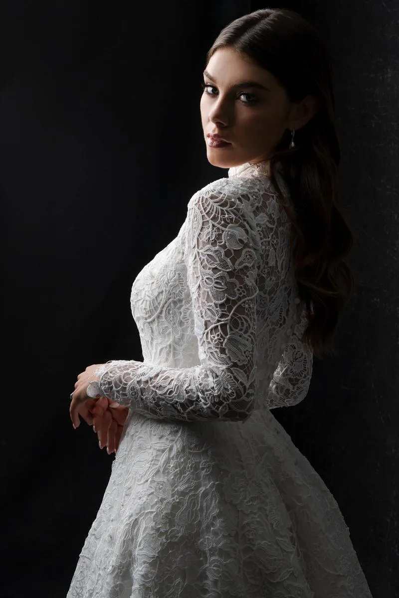Allure Bridals Couture Dress C760J sold by Terry costa product image thumbnail 5