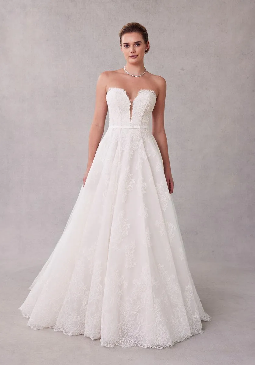 Morilee Bridal "Sivan" Gown 2743 sold by Terry costa product image thumbnail 3