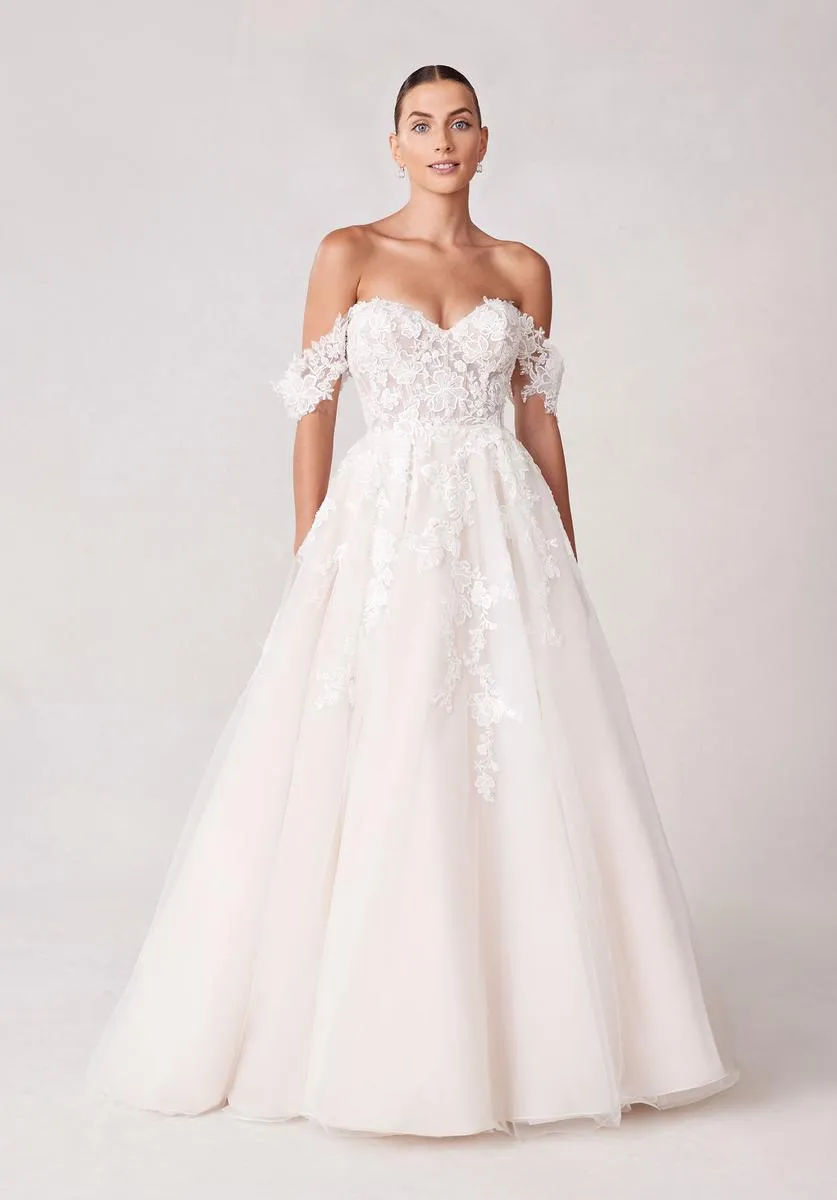 Morilee Bridal "Saoirse" Gown 2728 sold by Terry costa product image thumbnail 3