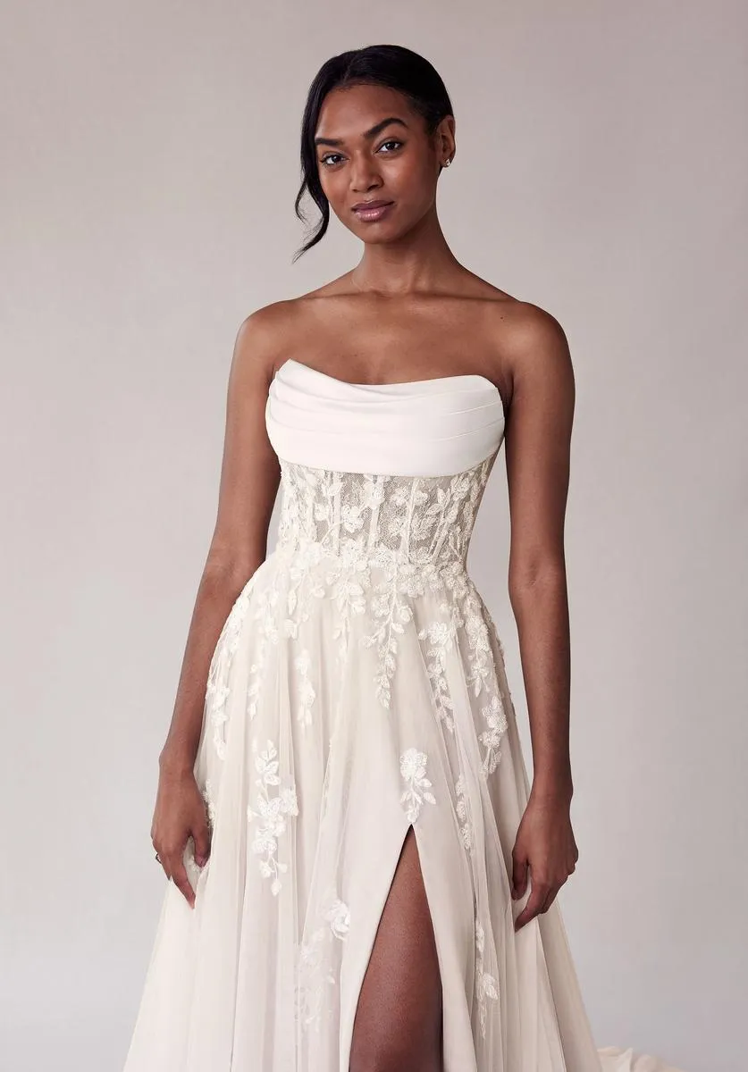 Morilee Bridal "Summer" Gown 2707 sold by Terry costa product image thumbnail 5