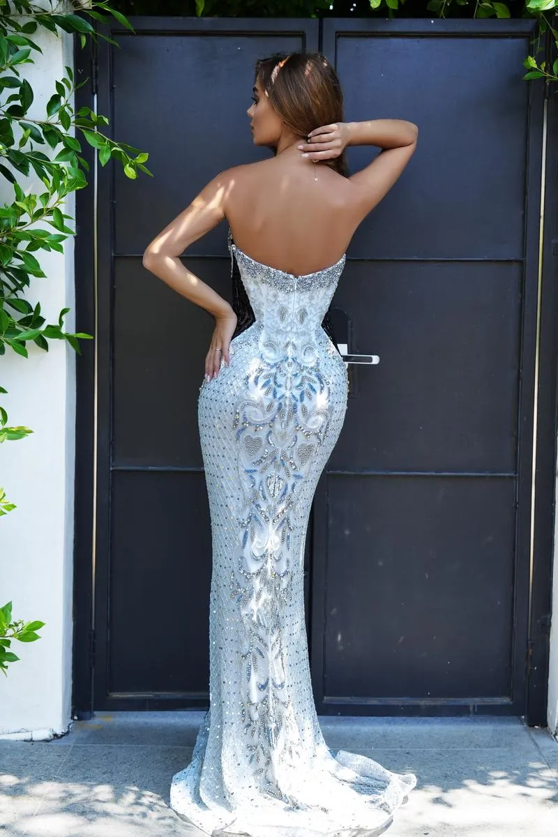 Portia and Scarlett Couture Dress PS24867C sold by Terry costa product image thumbnail 2