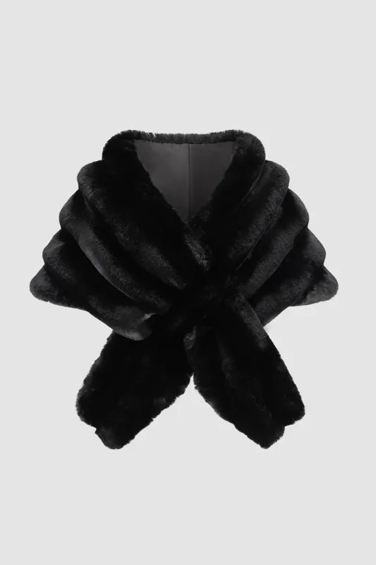 Theia Faux Fur Chinchilla Stole 8890009 sold by Terry costa