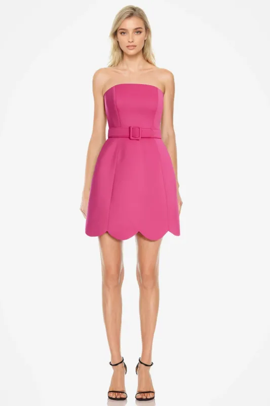 One 33 Social "Maya" Strapless Mini Dress MC0123A sold by Terry costa