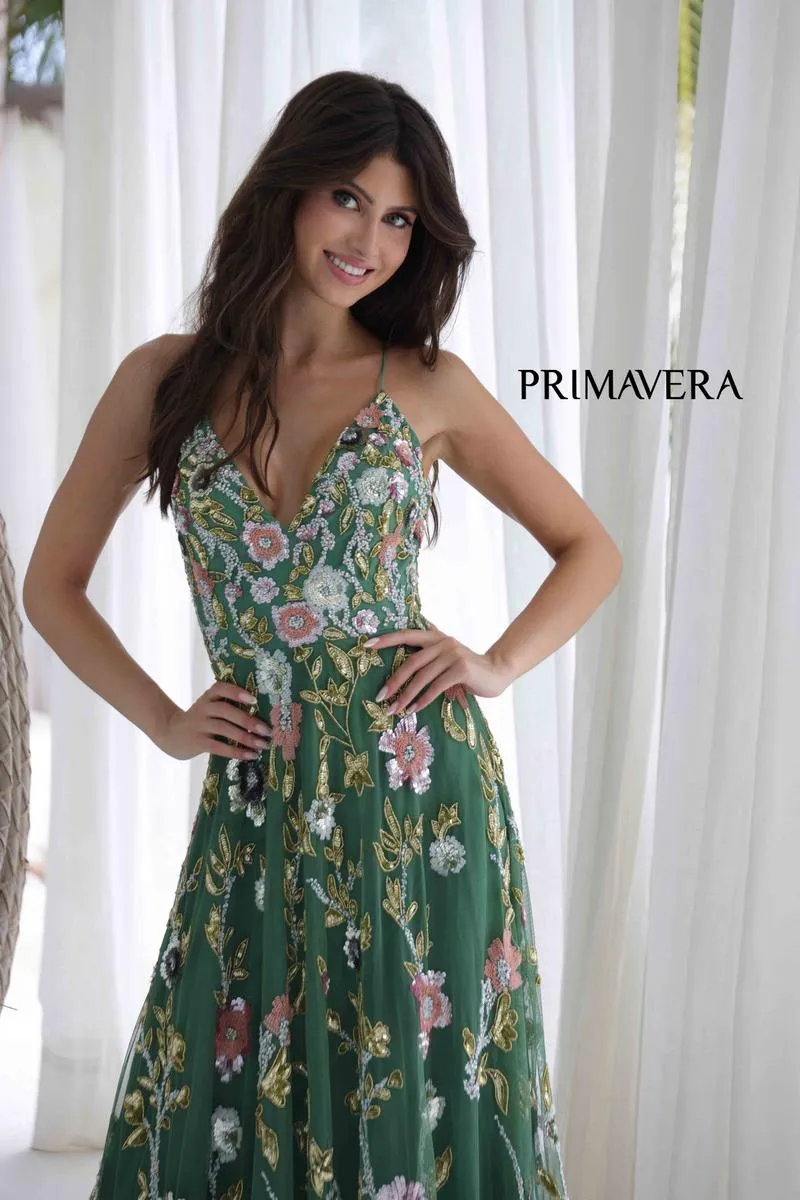 Primavera Couture Long Dress 4378 sold by Terry costa product image thumbnail 4
