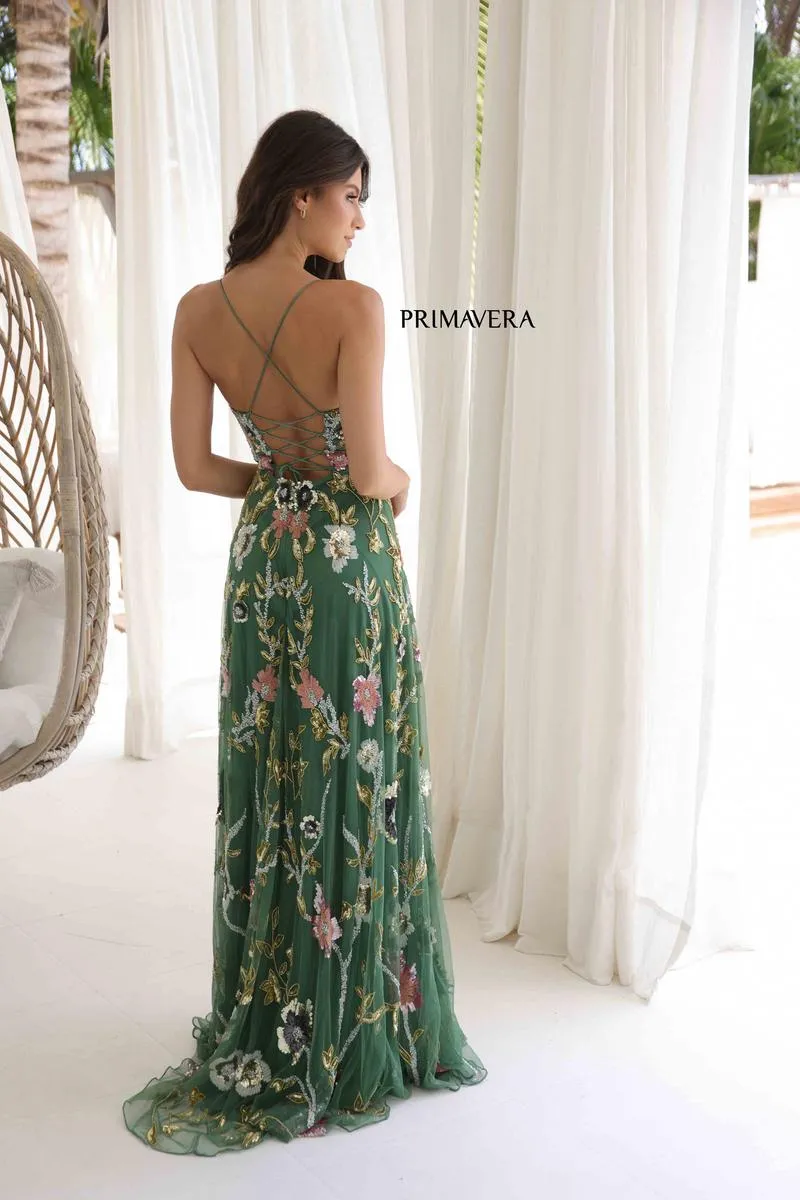 Primavera Couture Long Dress 4378 sold by Terry costa product image thumbnail 2