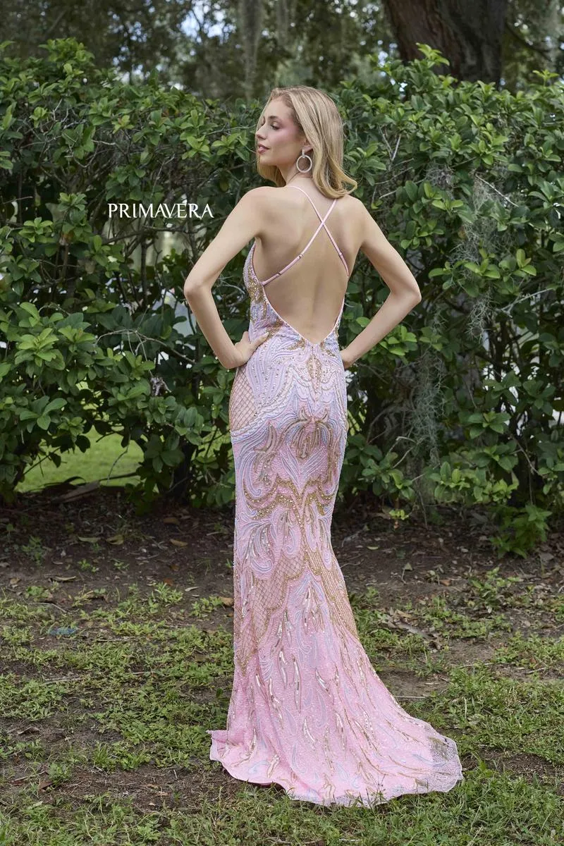 Primavera Couture Long Dress 4311 sold by Terry costa product image thumbnail 2