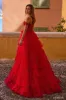 Sherri Hill Lace Corset Ruffle Prom Dress 57120 sold by Terry costa