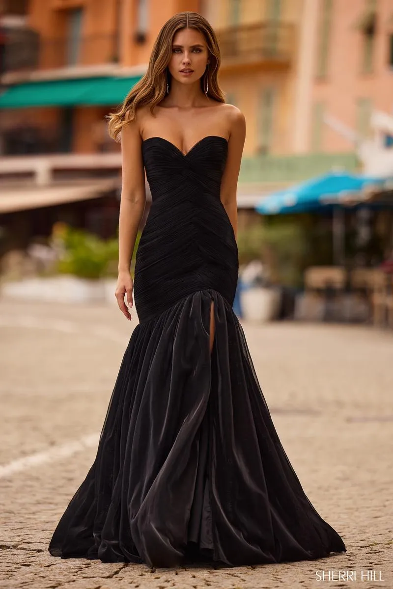 Sherri Hill Mermaid Prom Dress 57074 sold by Terry costa
