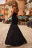 Sherri Hill Mermaid Velvet Prom Dress 57074 sold by Terry costa