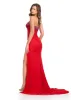 ASHLEYlauren Strapless Illusion Corset Prom Dress 11904 sold by Terry costa