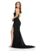 ASHLEYlauren Strapless Illusion Corset Prom Dress 11904 sold by Terry costa