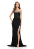 ASHLEYlauren Strapless Illusion Corset Prom Dress 11904 sold by Terry costa