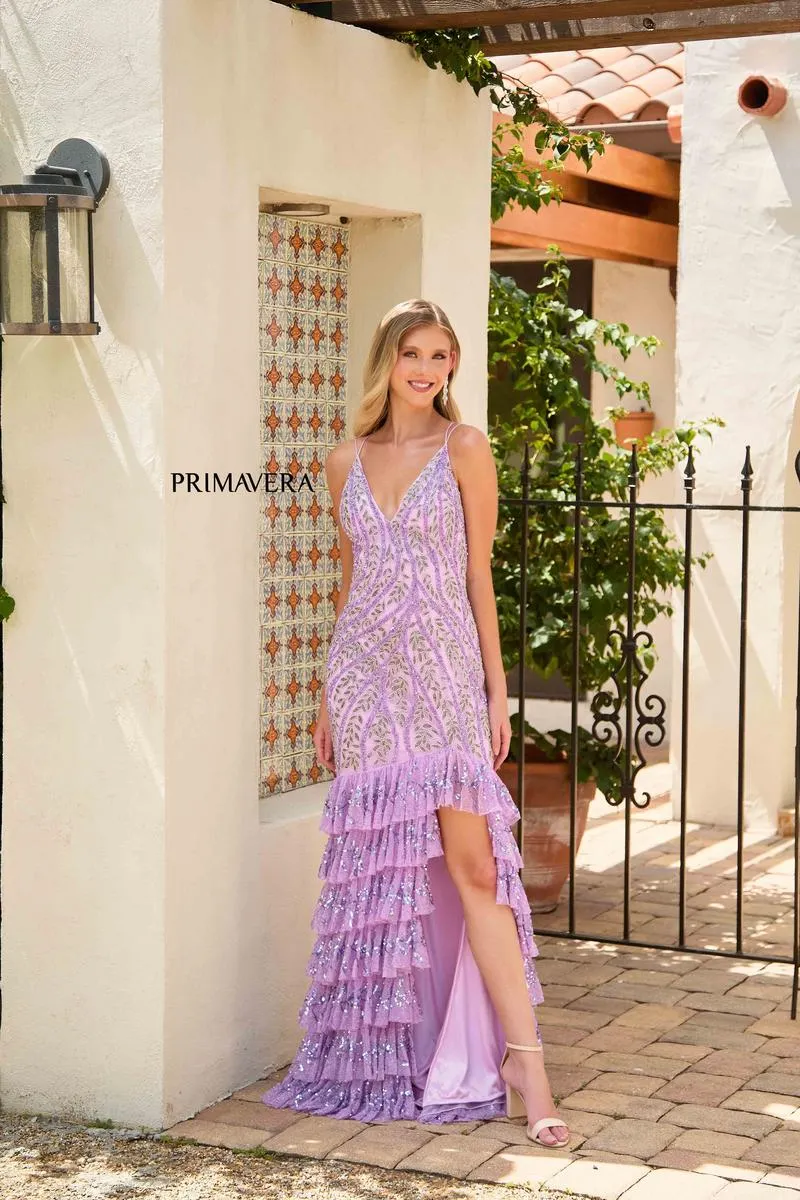 Primavera Couture Long Dress 4315 sold by Terry costa product image thumbnail 3