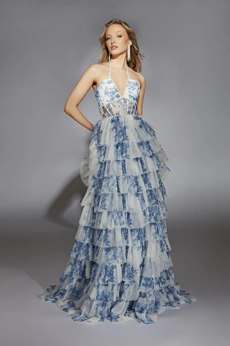 Alyce Prom Dress 61730 sold by Terry costa product image thumbnail 5