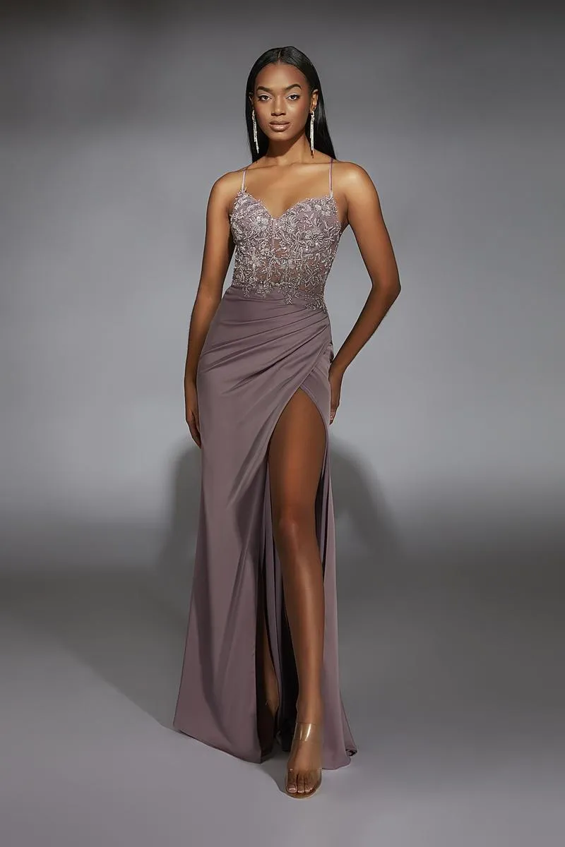 Alyce Prom Dress 61741 sold by Terry costa product image thumbnail 3