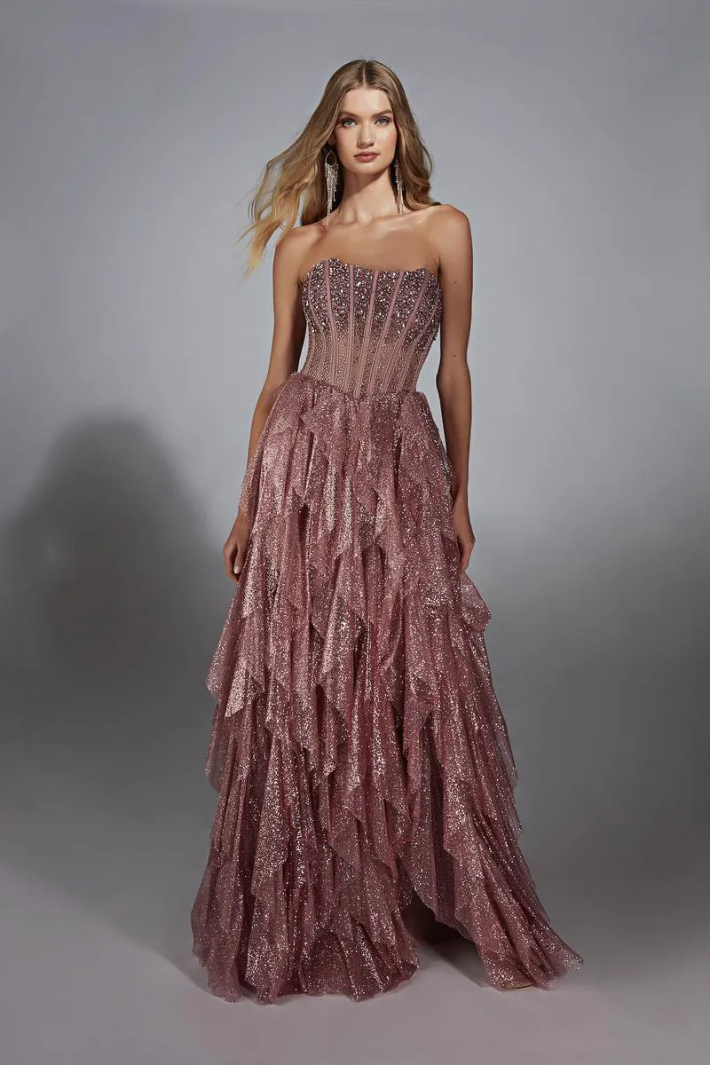 Alyce Prom Dress 61762 sold by Terry costa product image thumbnail 4