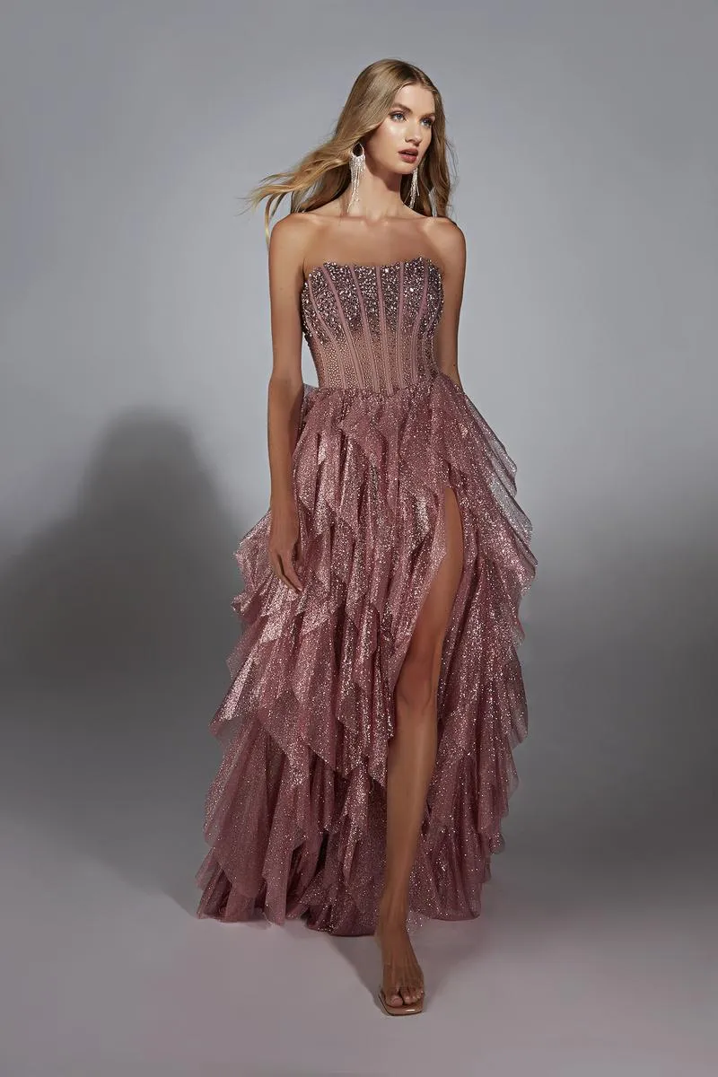 Alyce Prom Dress 61762 sold by Terry costa product image thumbnail 5