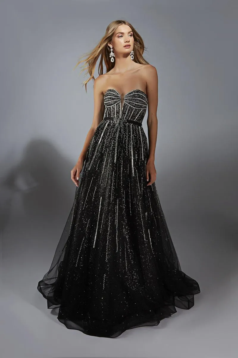 Alyce Prom Dress 61770 sold by Terry costa product image thumbnail 4