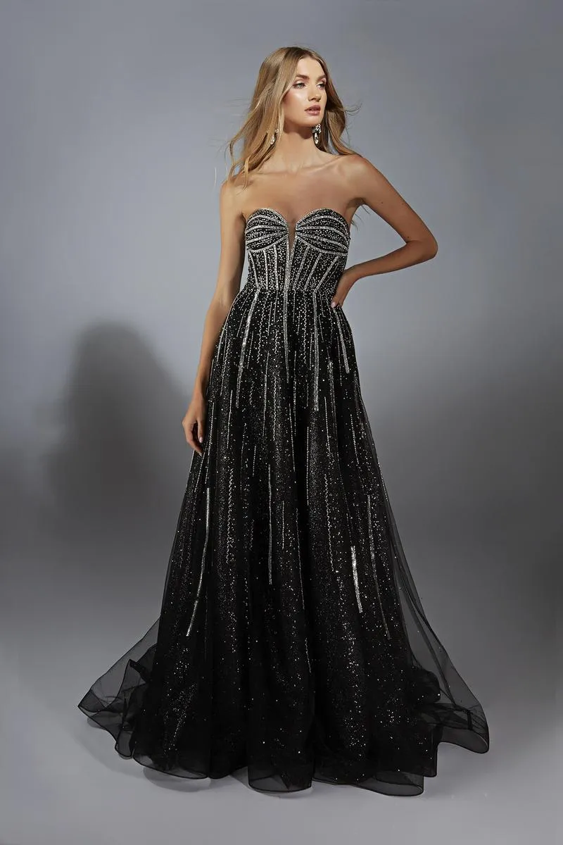 Alyce Prom Dress 61770 sold by Terry costa product image thumbnail 5