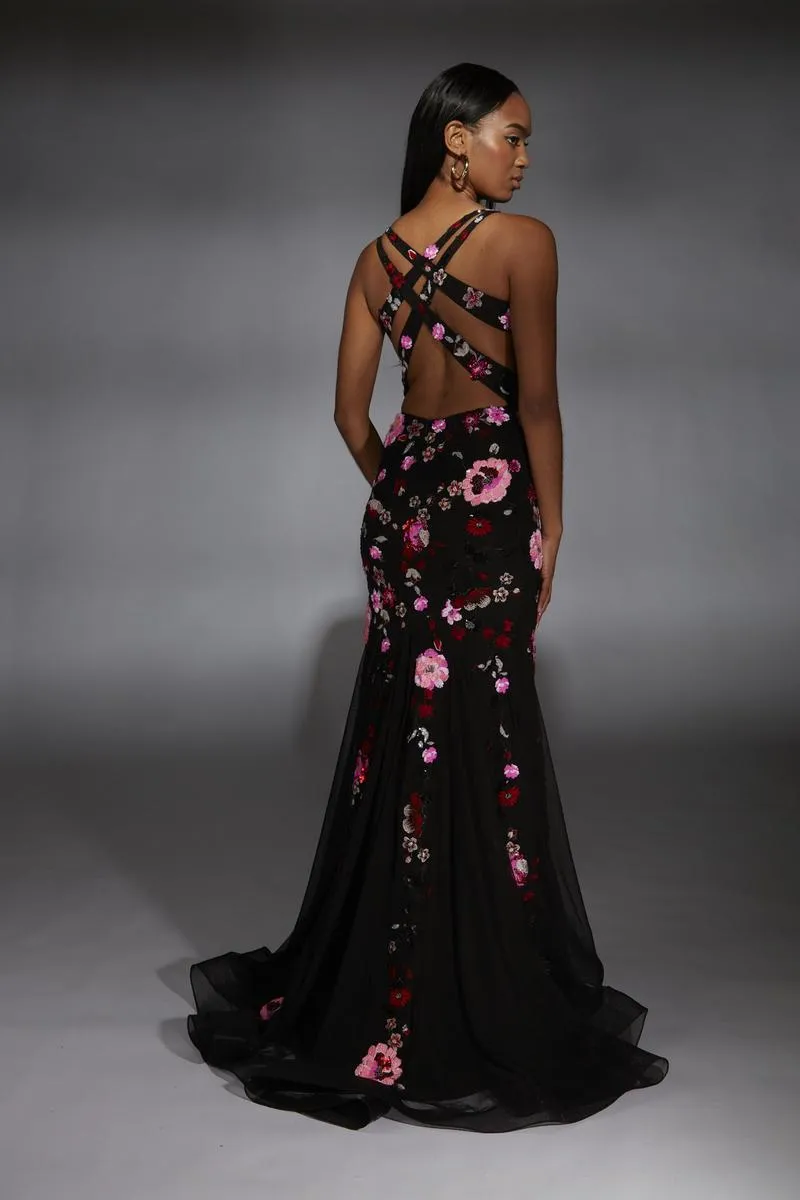 Alyce Prom Dress 61839 sold by Terry costa product image thumbnail 2